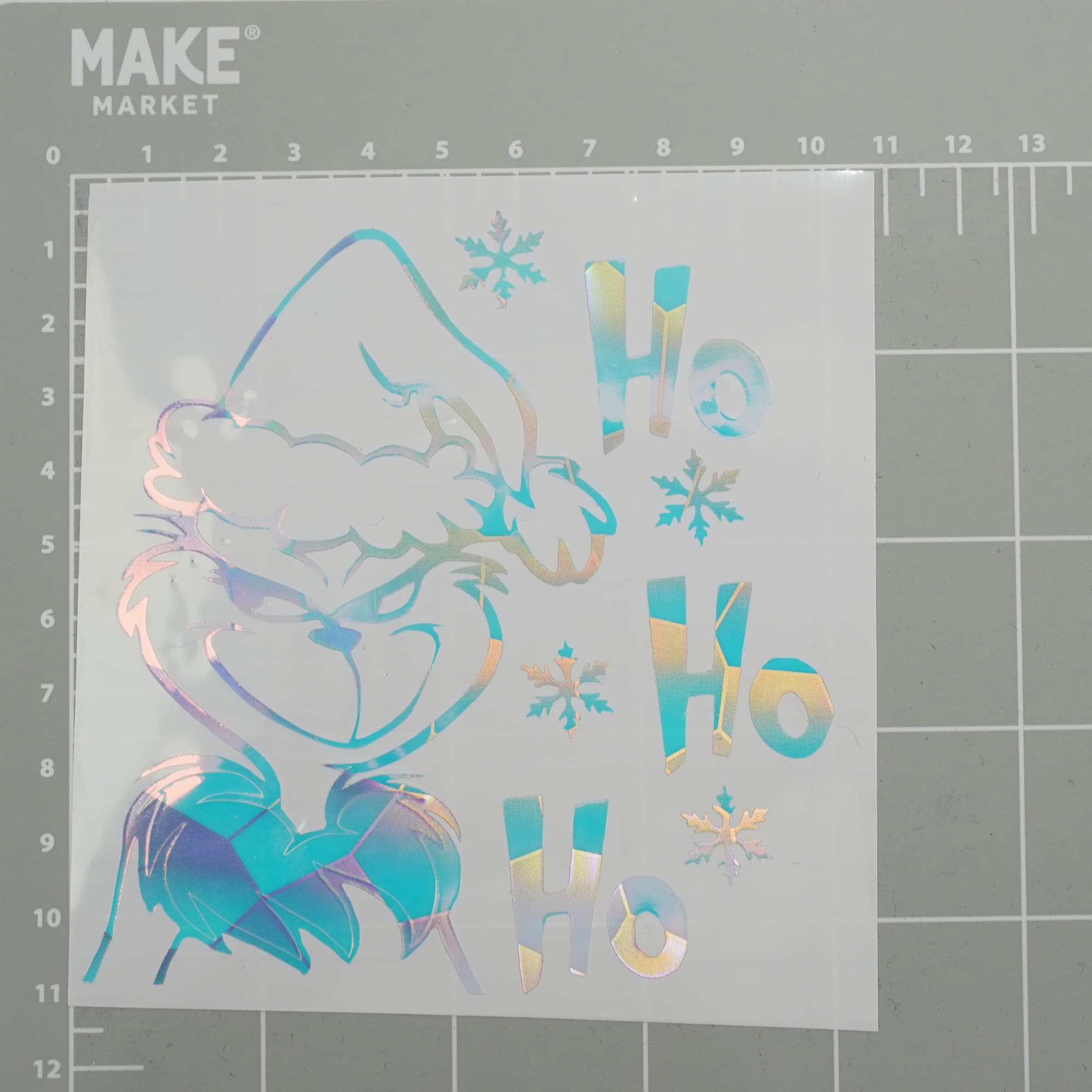 12 Pack: Holographic Scales Permanent Vinyl by Make Market®